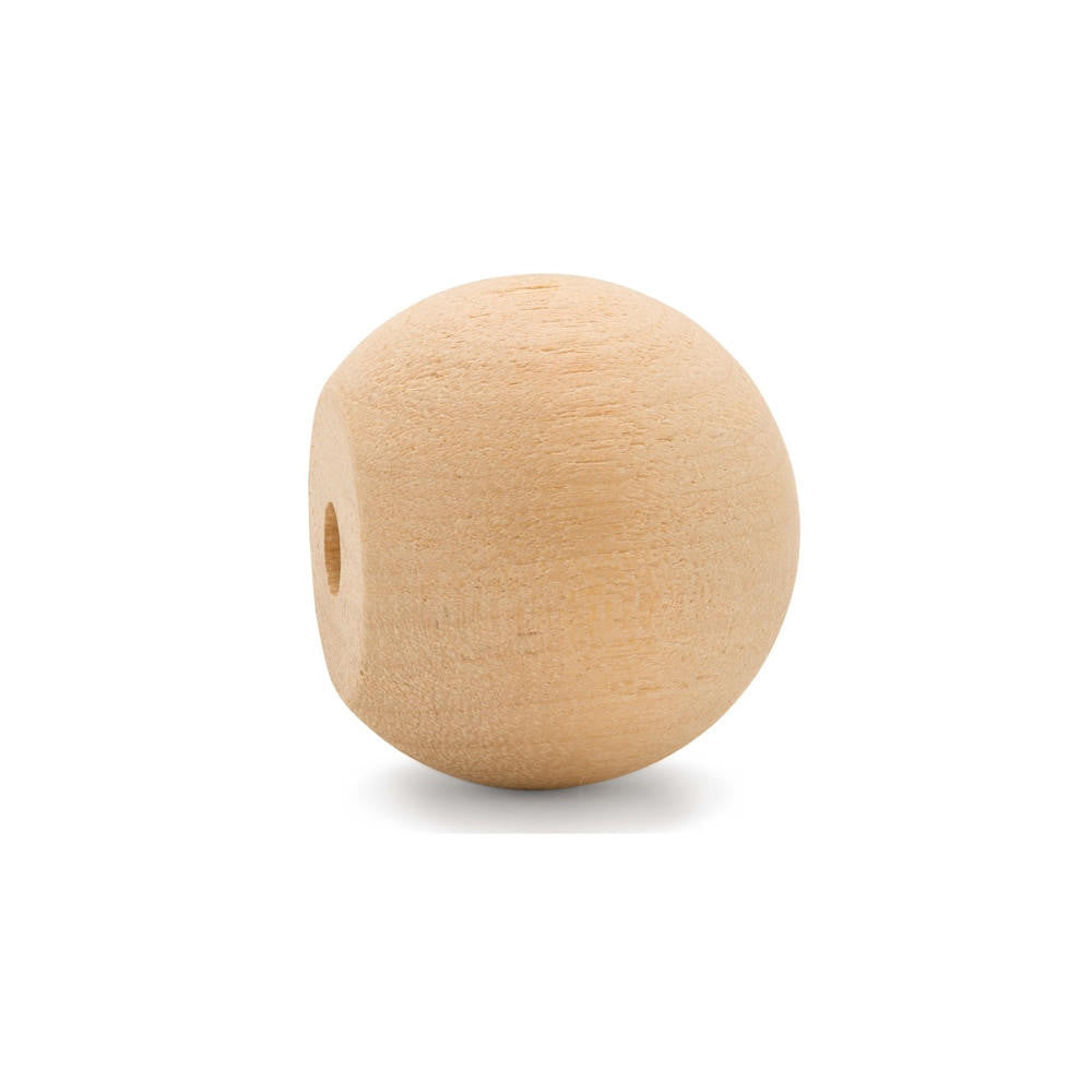 1-3/4" Wooden Ball Knob