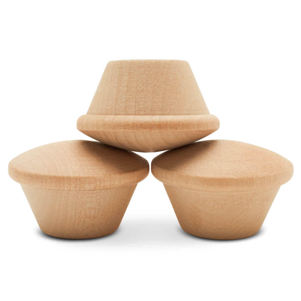 Woodpeckers Crafts 1-3/4" Wooden Cupcake