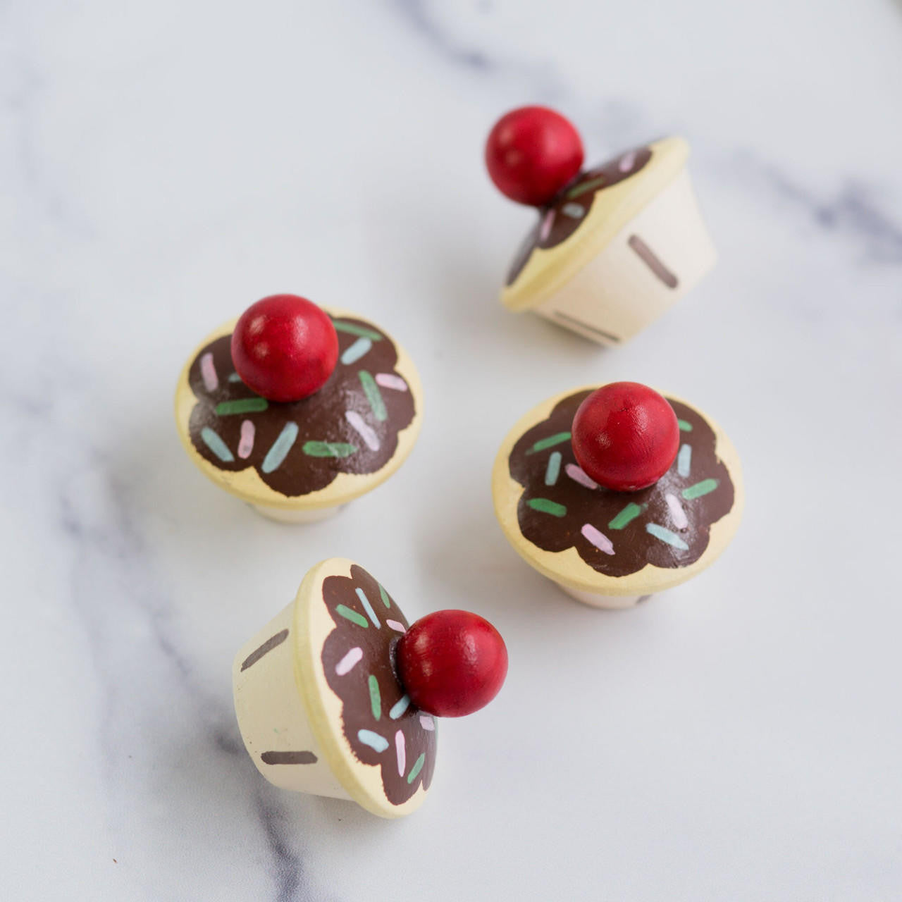 Woodpeckers Crafts 1-3/4" Wooden Cupcake