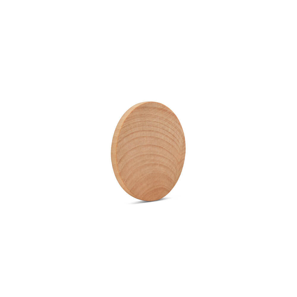 Woodpeckers Crafts 1-3/4" x 1/8" Thick, Wooden Circle Cut Out