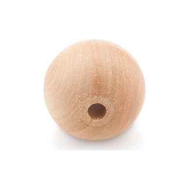 Woodpeckers Crafts 1" Ball Bead, 3/16" Hole