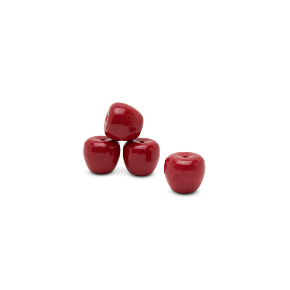 1” Cherry/Apple, Red