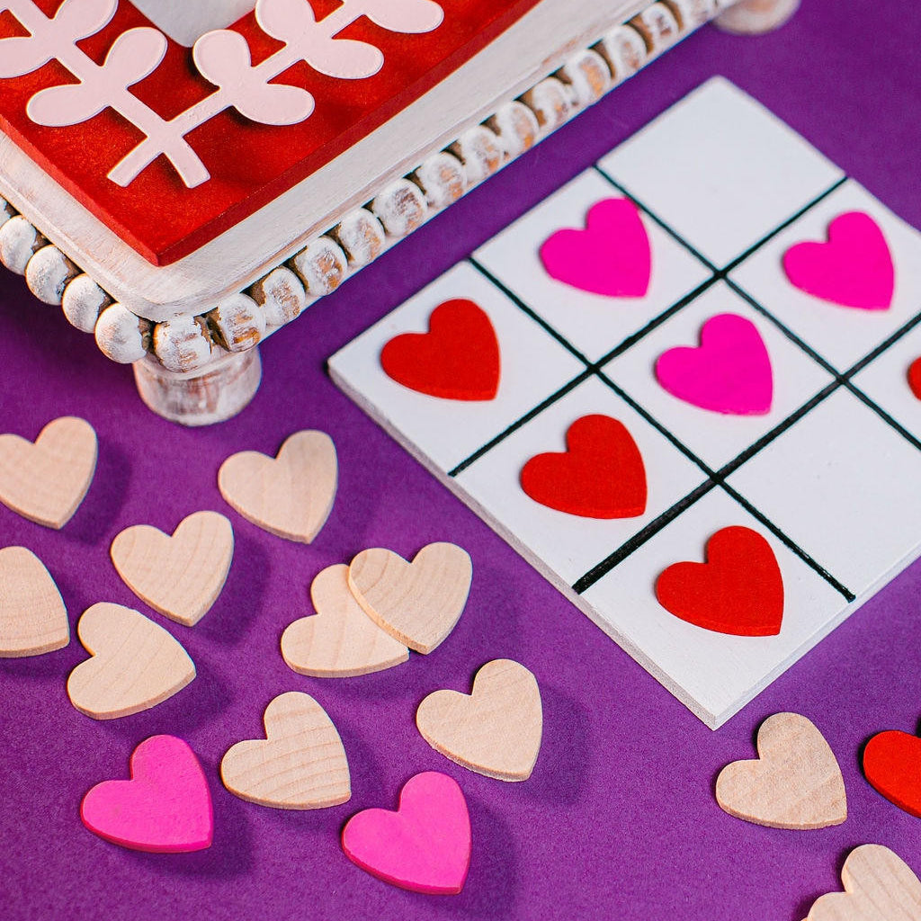 Woodpeckers Crafts 1" Heart Cutout