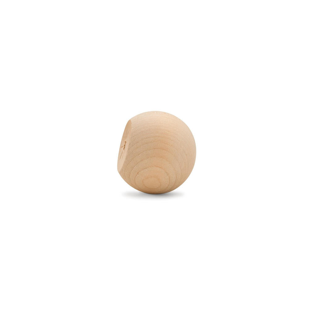 Woodpeckers Crafts 1" Wooden Ball Knob