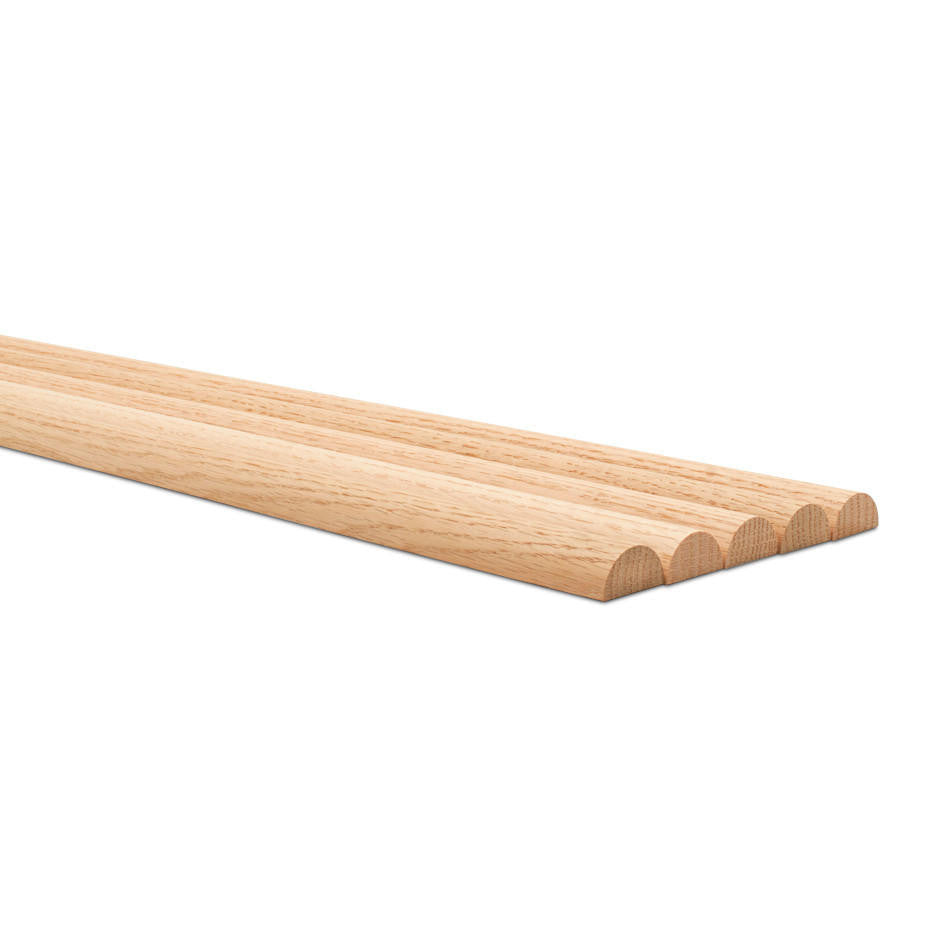 1" X 36" Split Oak Dowel