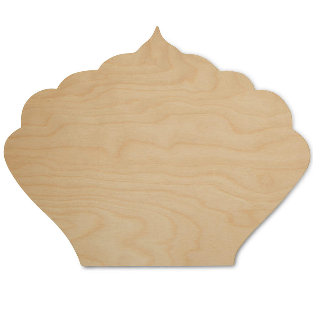 Woodpeckers Crafts 10-1/2" Crown Wooden Cutout