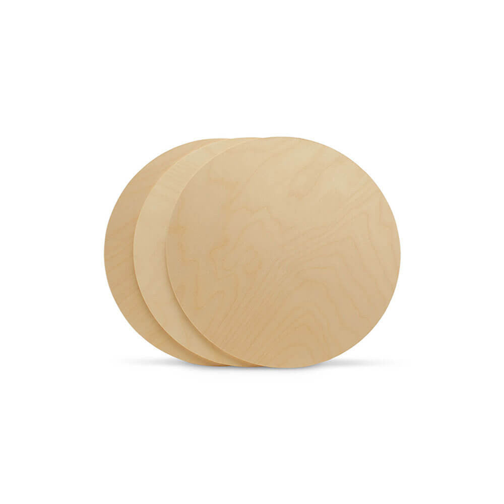 Woodpeckers Crafts 10" Circle Wooden Cutout, 1/4" Thick