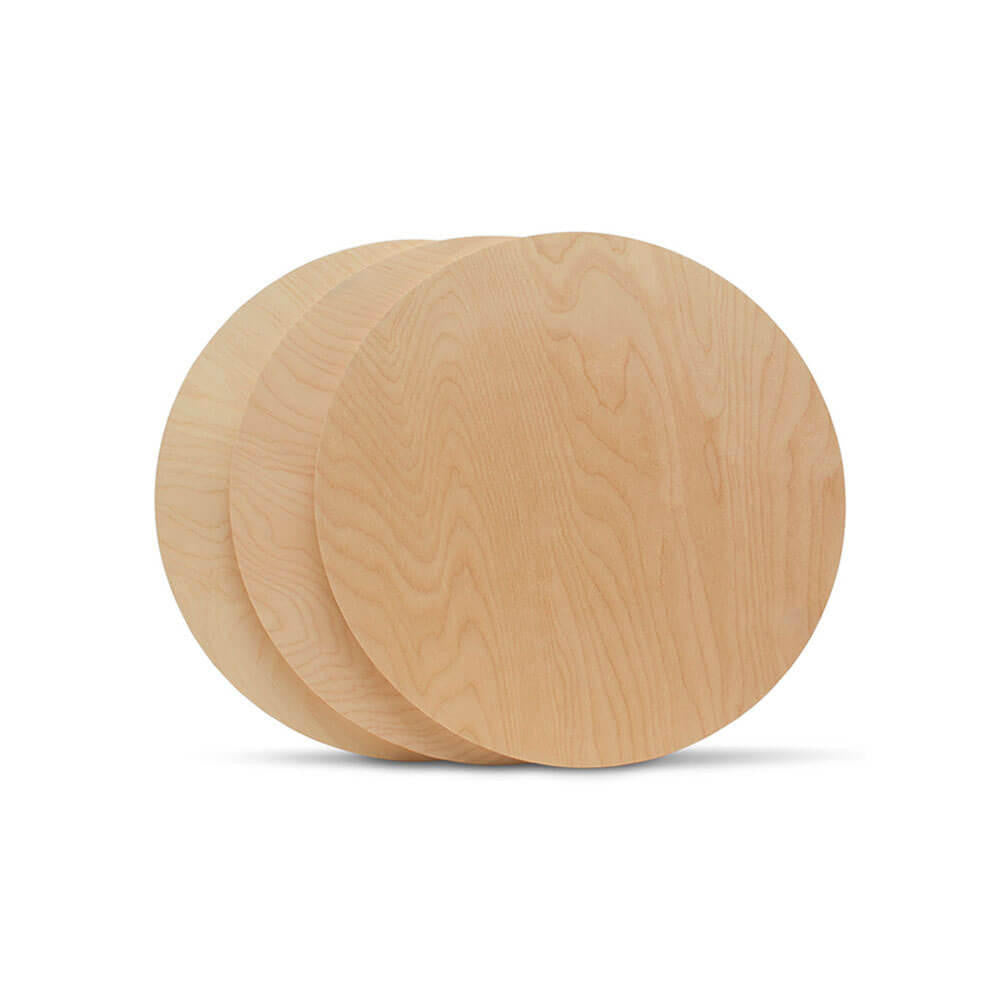 Woodpeckers Crafts 11" Circle Wooden Cutout, 1/2" Thick