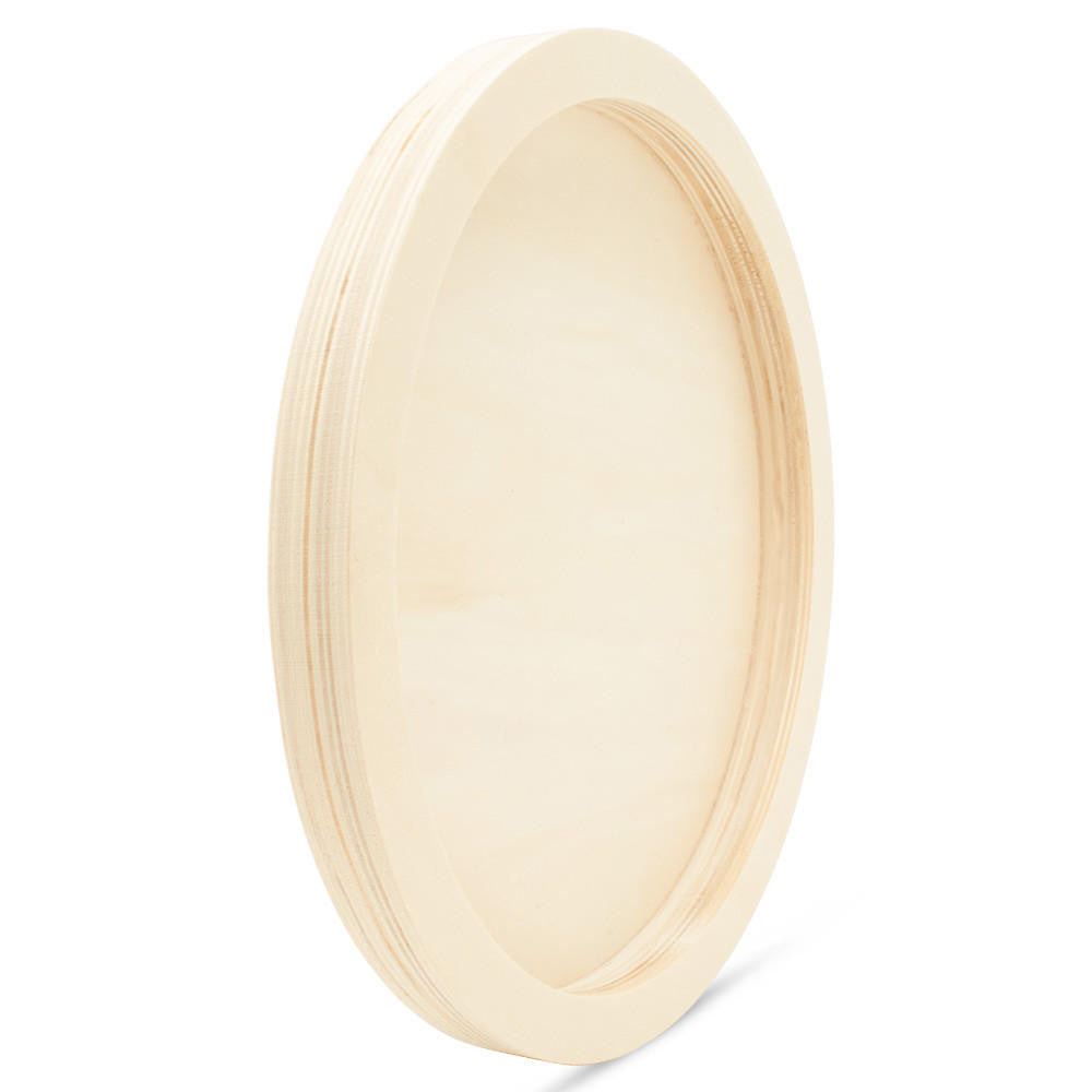 12-1/8" Round Cradled Canvas