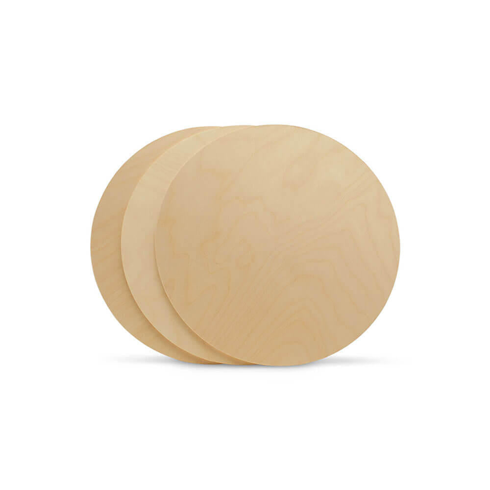 Woodpeckers Crafts 12" Circle Wooden Cutout, 1/4" Thick