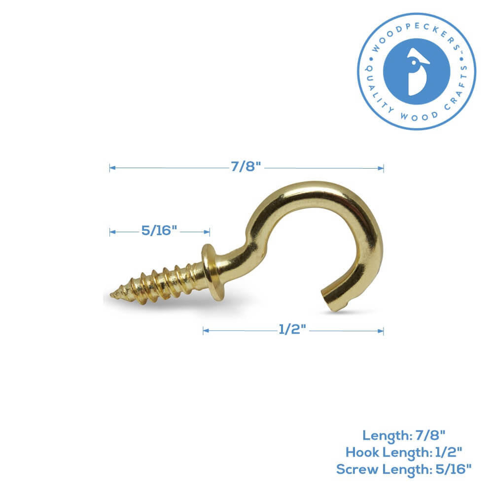 1/2" Cup Hook