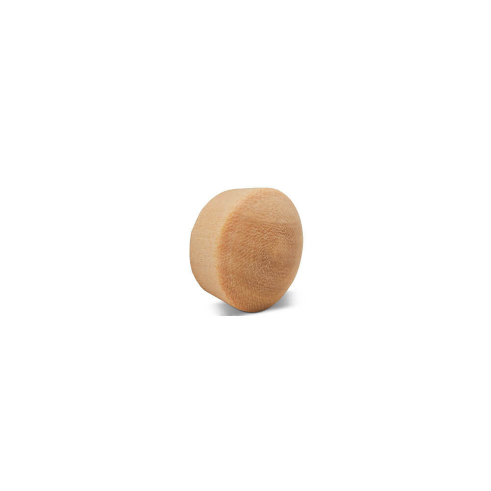 1/2" Maple Roundhead Plug