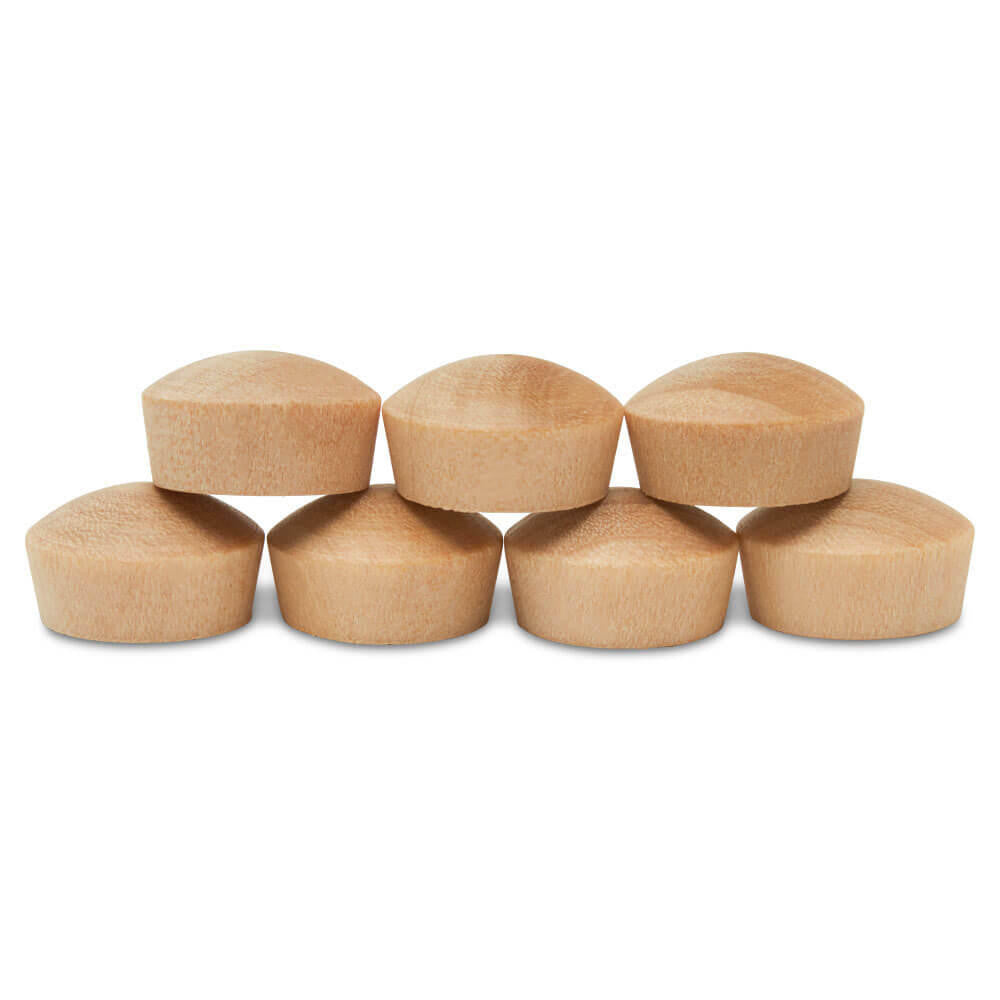 1/2" Maple Roundhead Plug