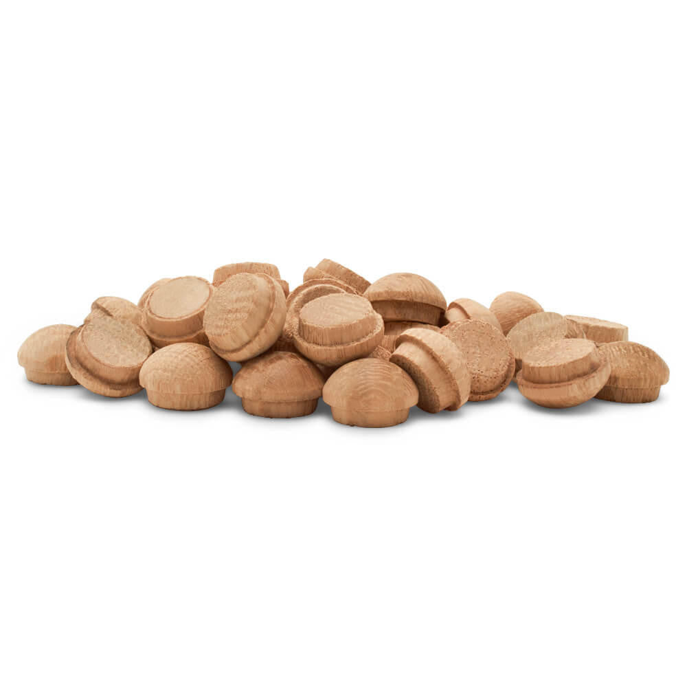 1/2" Oak Buttons Plug