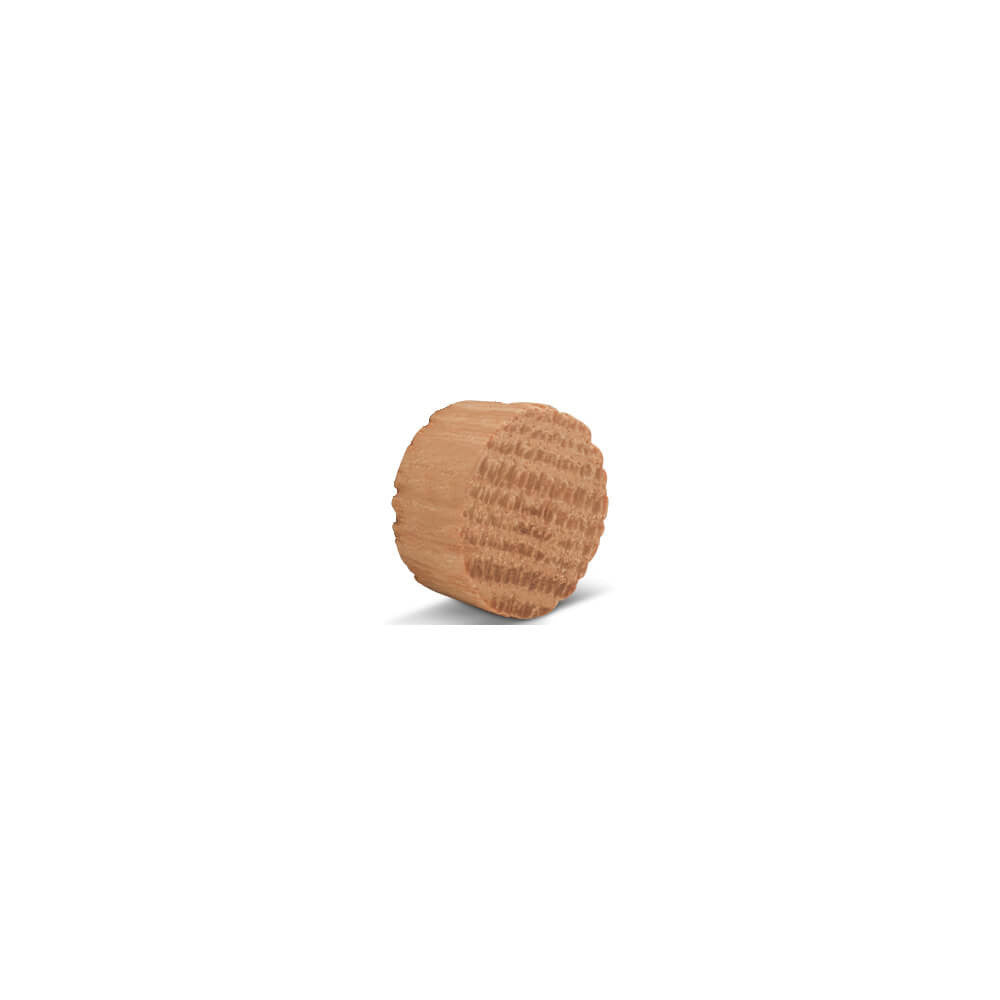 1/2" Oak Flathead Plug