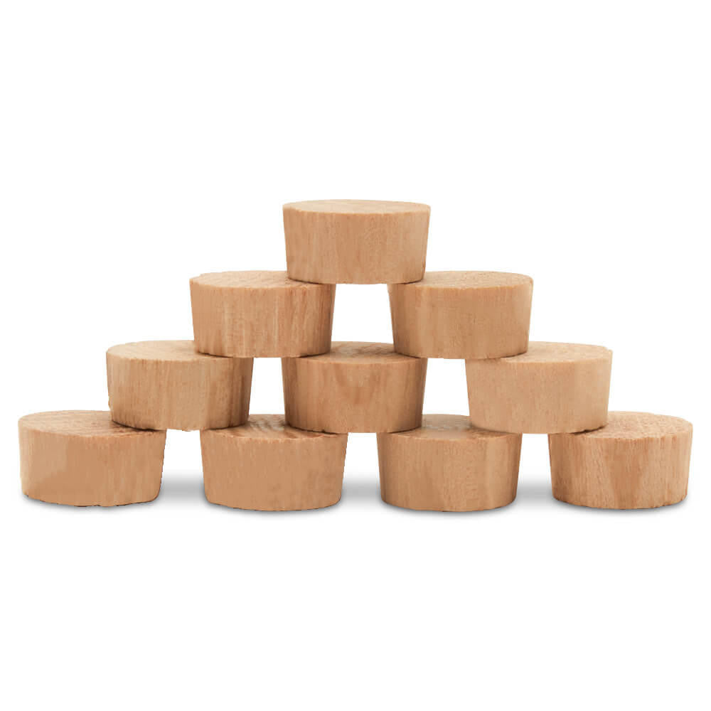 1/2" Oak Flathead Plug