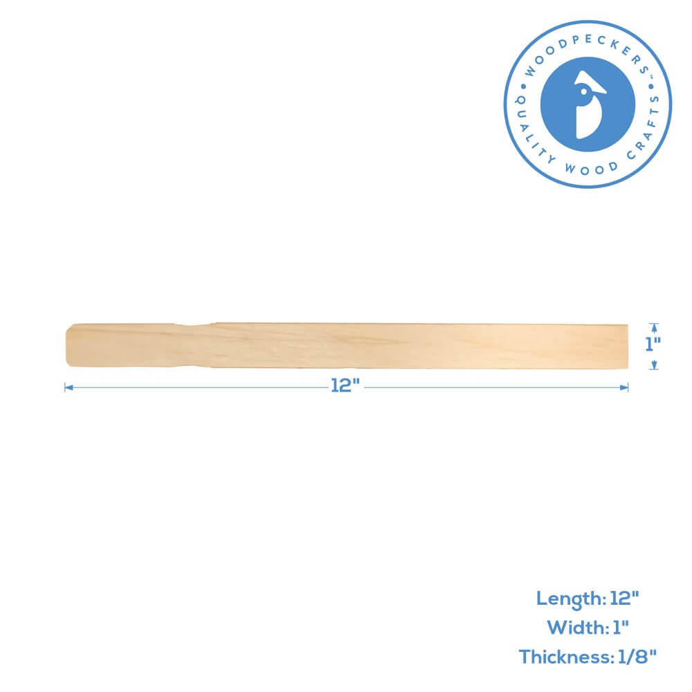 Woodpeckers Crafts 12" Paint Stir Stick