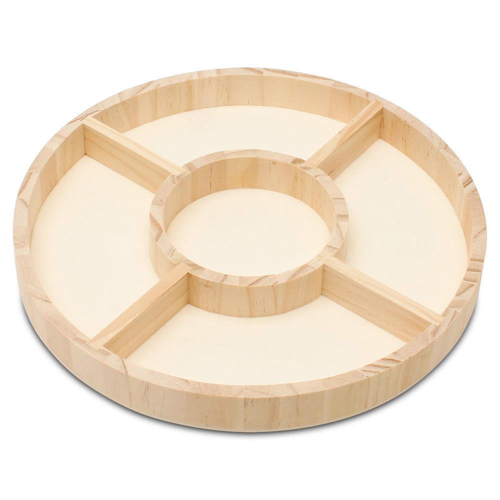 12" Round Candy Tray, 5 Part