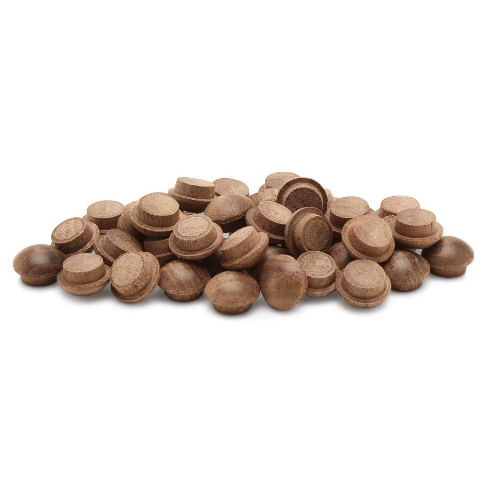 1/2" Walnut Button Plug
