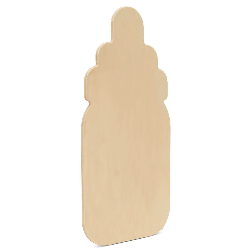 Woodpeckers Crafts 12" Wood Baby Bottle Cutout, 12" x 5.5" x 1/4"