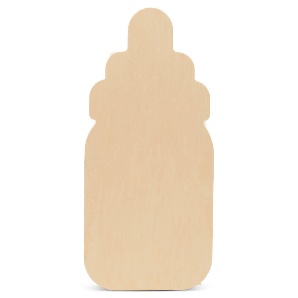 Woodpeckers Crafts 12" Wood Baby Bottle Cutout, 12" x 5.5" x 1/4"