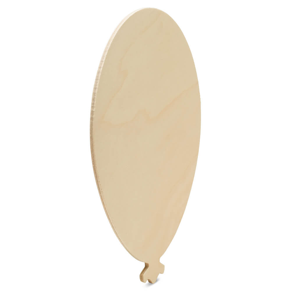 12" Wood Balloon Cutout, 12" x 8.5" x 1/4"