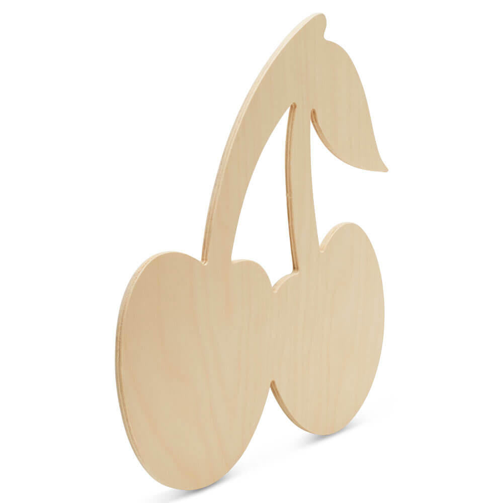 Woodpeckers Crafts 12" Wood Cherries Cutout, 12" x 12" x 1/4"