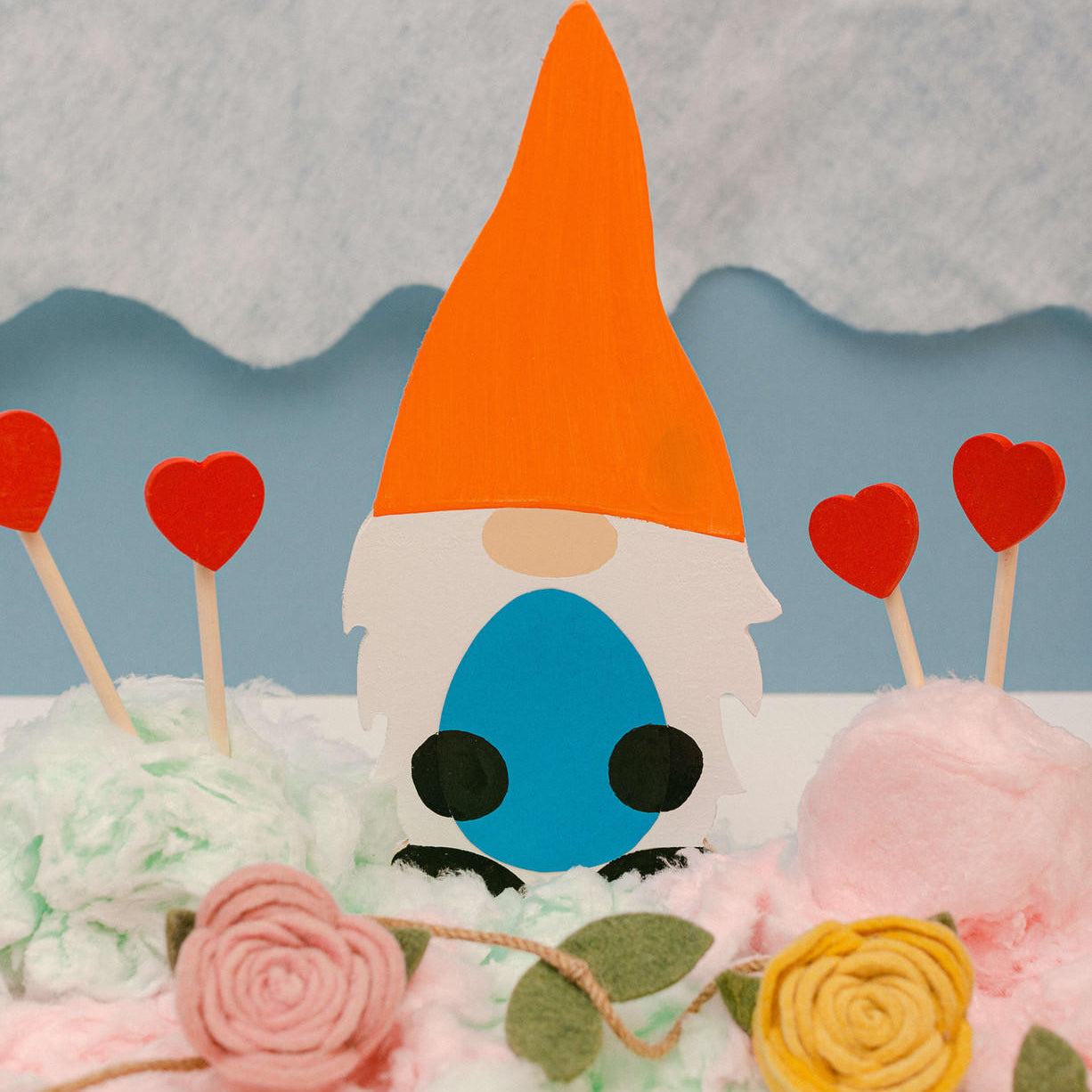 Woodpeckers Crafts 12" Wood Gnome Cutout, 12"