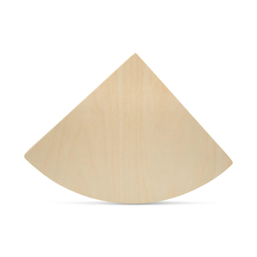 Woodpeckers Crafts 12" Wood Watermelon Slice Cutout, 12" x 8.5" x 1/4"