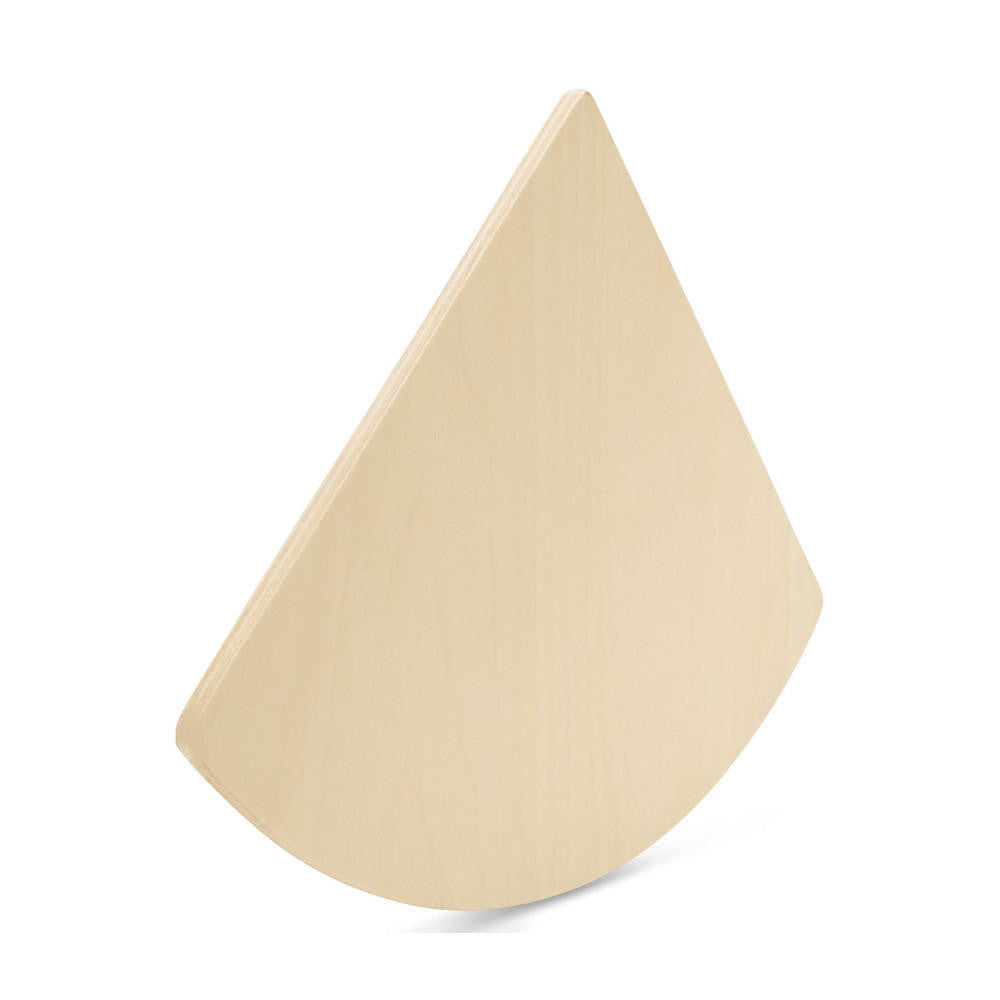 Woodpeckers Crafts 12" Wood Watermelon Slice Cutout, 12" x 8.5" x 1/4"