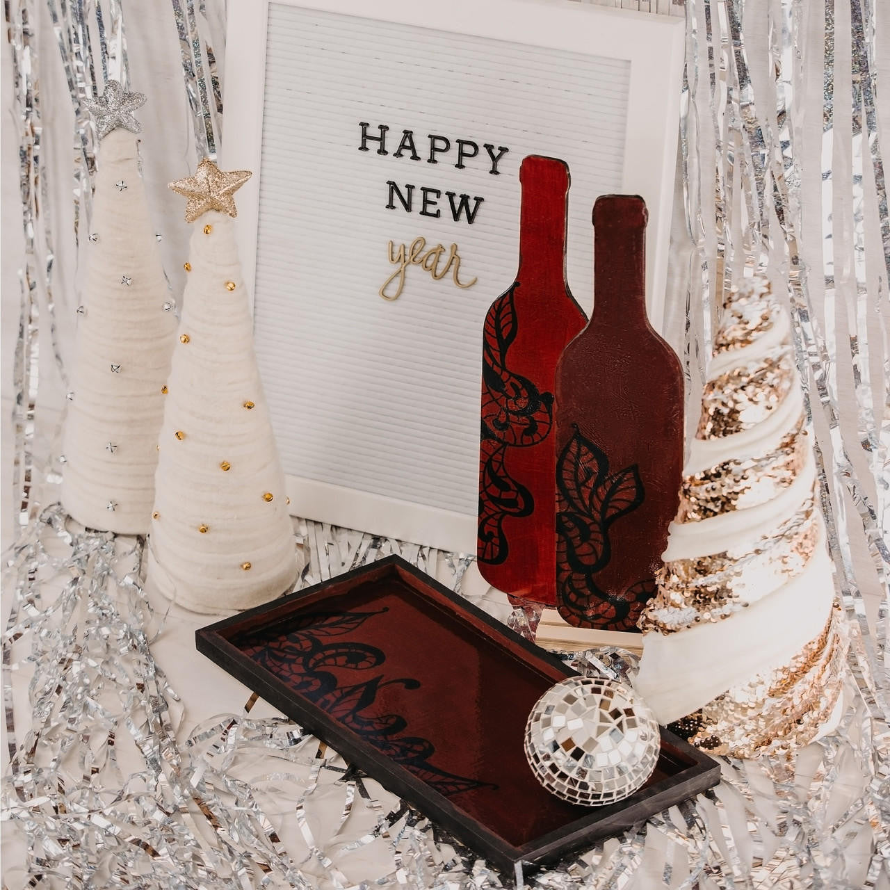 Woodpeckers Crafts 12" Wood Wine Bottle Cutout, 12" x 3" x 1/4"