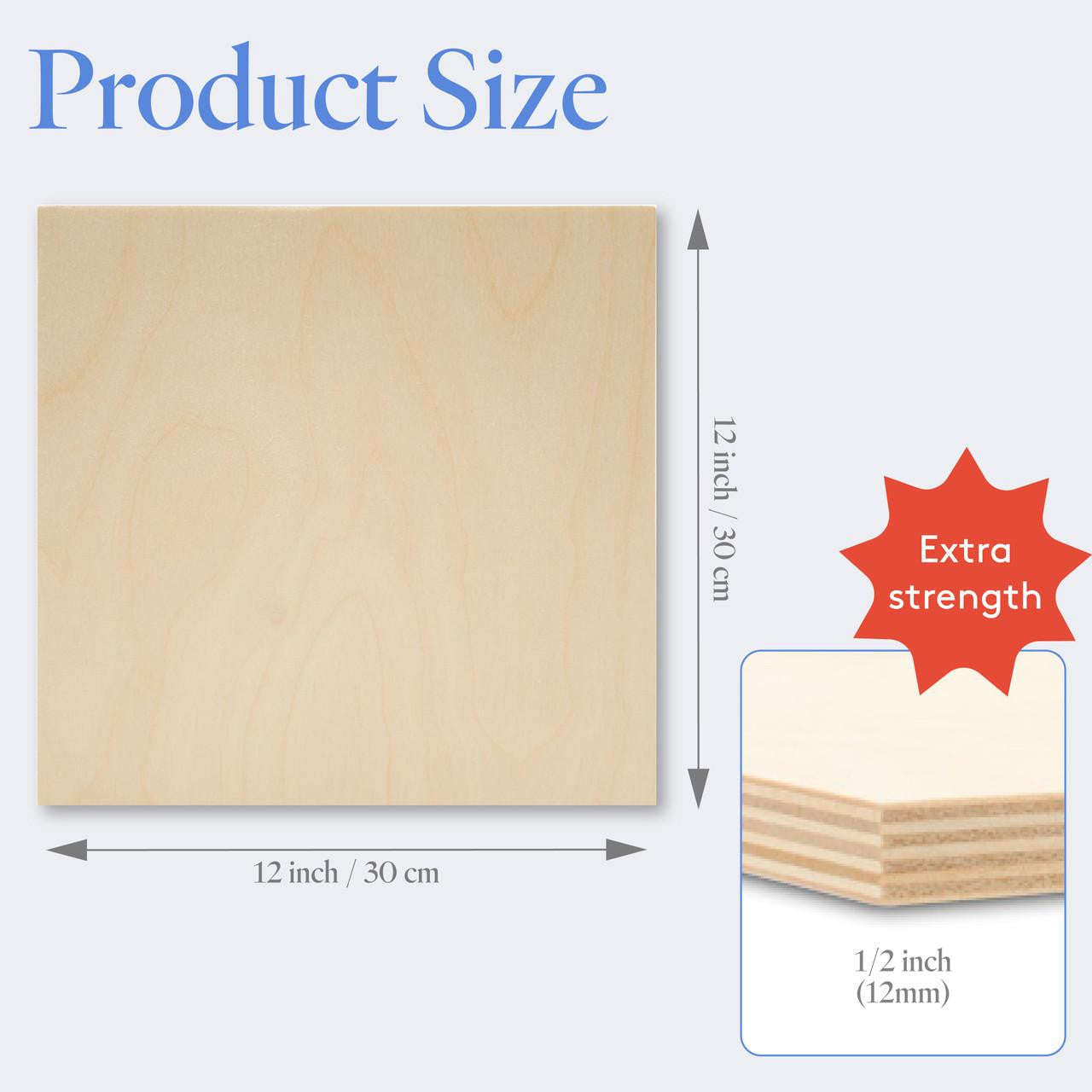 1/2" x 12" x 12" Baltic Birch B/BB Sheets
