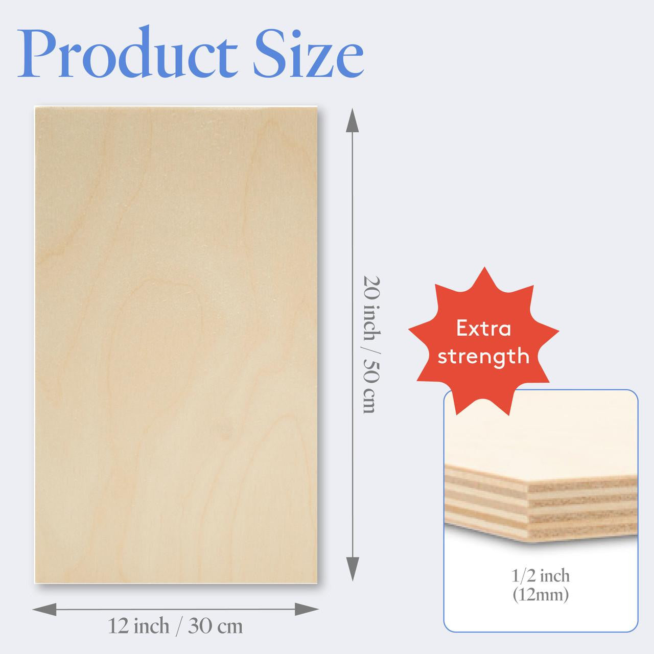 Woodpeckers Crafts 1/2" x 12" x 20" Baltic Birch B/BB Plywood