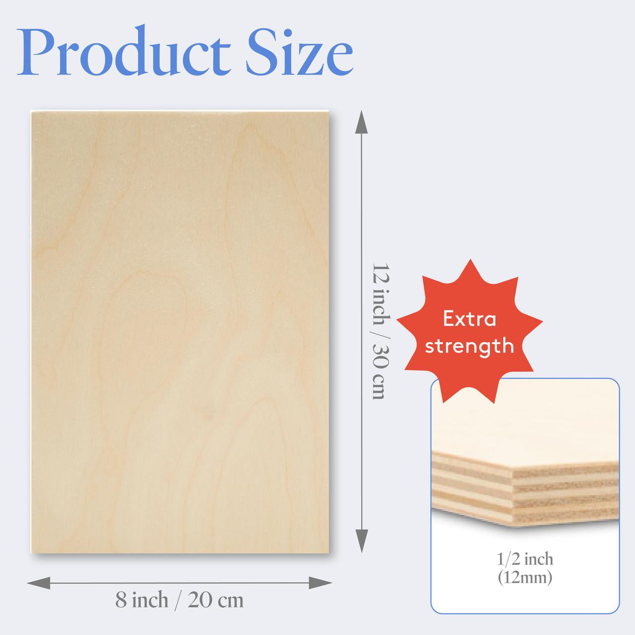 Woodpeckers Crafts 1/2" X 12" x 8" Baltic Birch B/BB Sheets