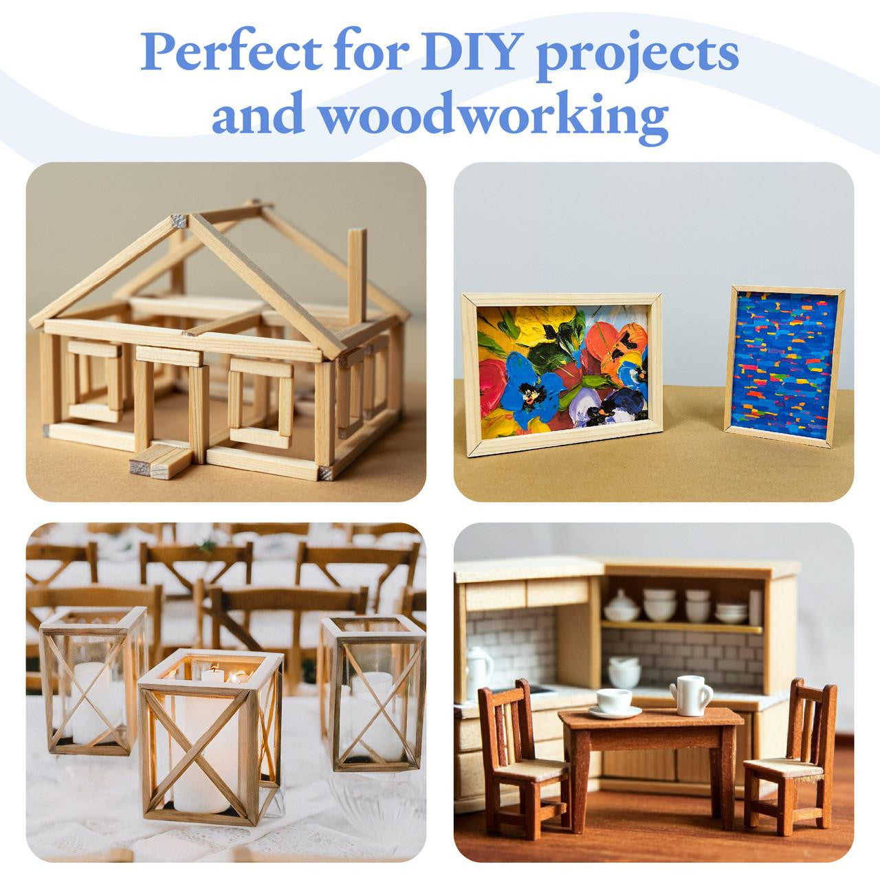 Woodpeckers Crafts 1/2" x 18" Square Dowel