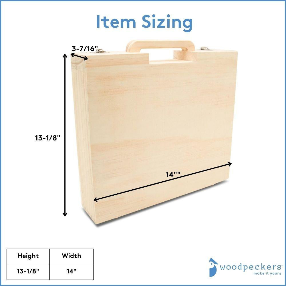 13-1/8" Vintage Suitcase Large