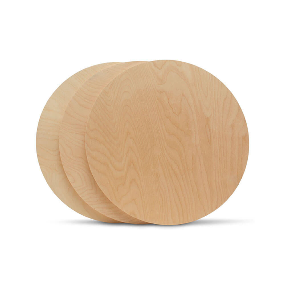 Woodpeckers Crafts 13" Circle Wooden Cutout, 1/2" Thick