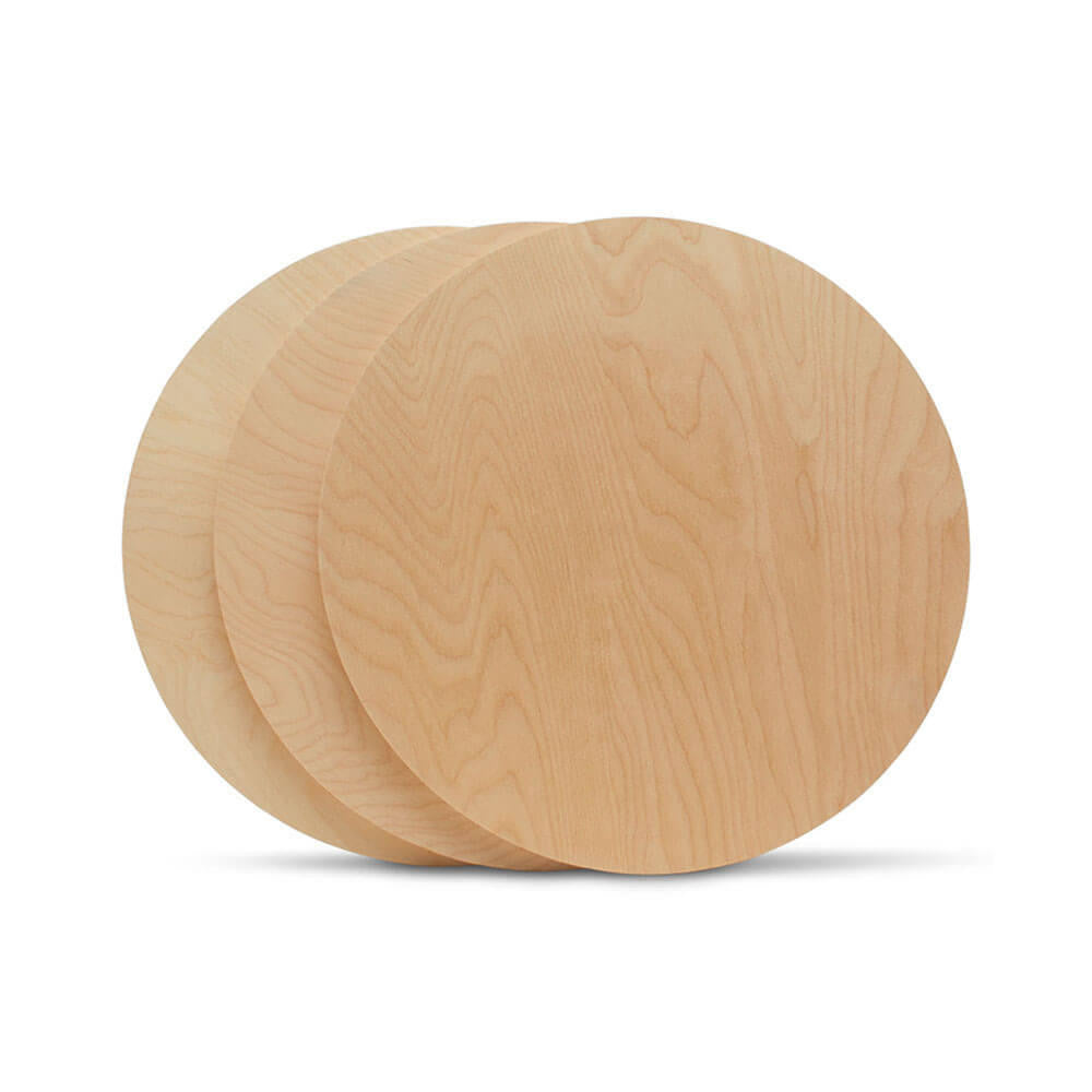 Woodpeckers Crafts 14" Circle Wooden Cutout, 1/2" Thick