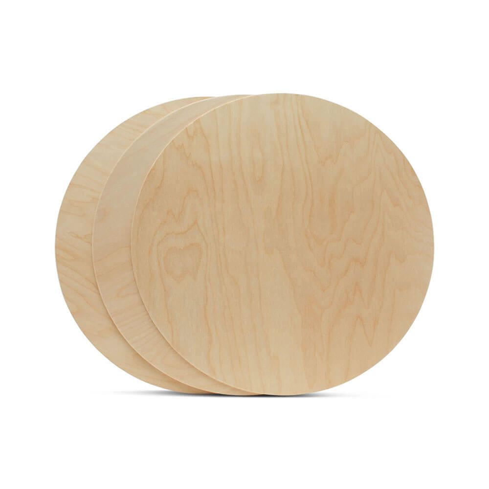 Woodpeckers Crafts 14" Wooden Circle, 1/8" Thick.