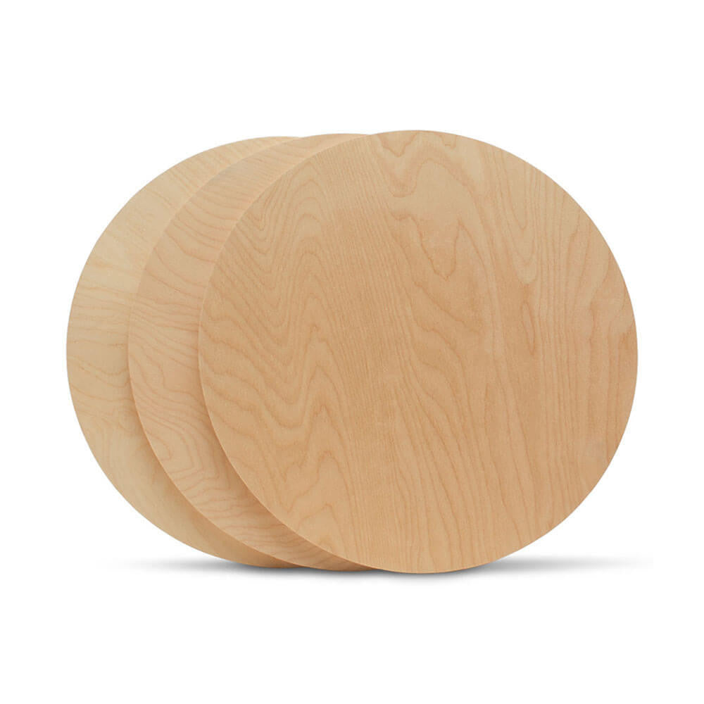 Woodpeckers Crafts 15" Circle Wooden Cutout, 1/2" Thick