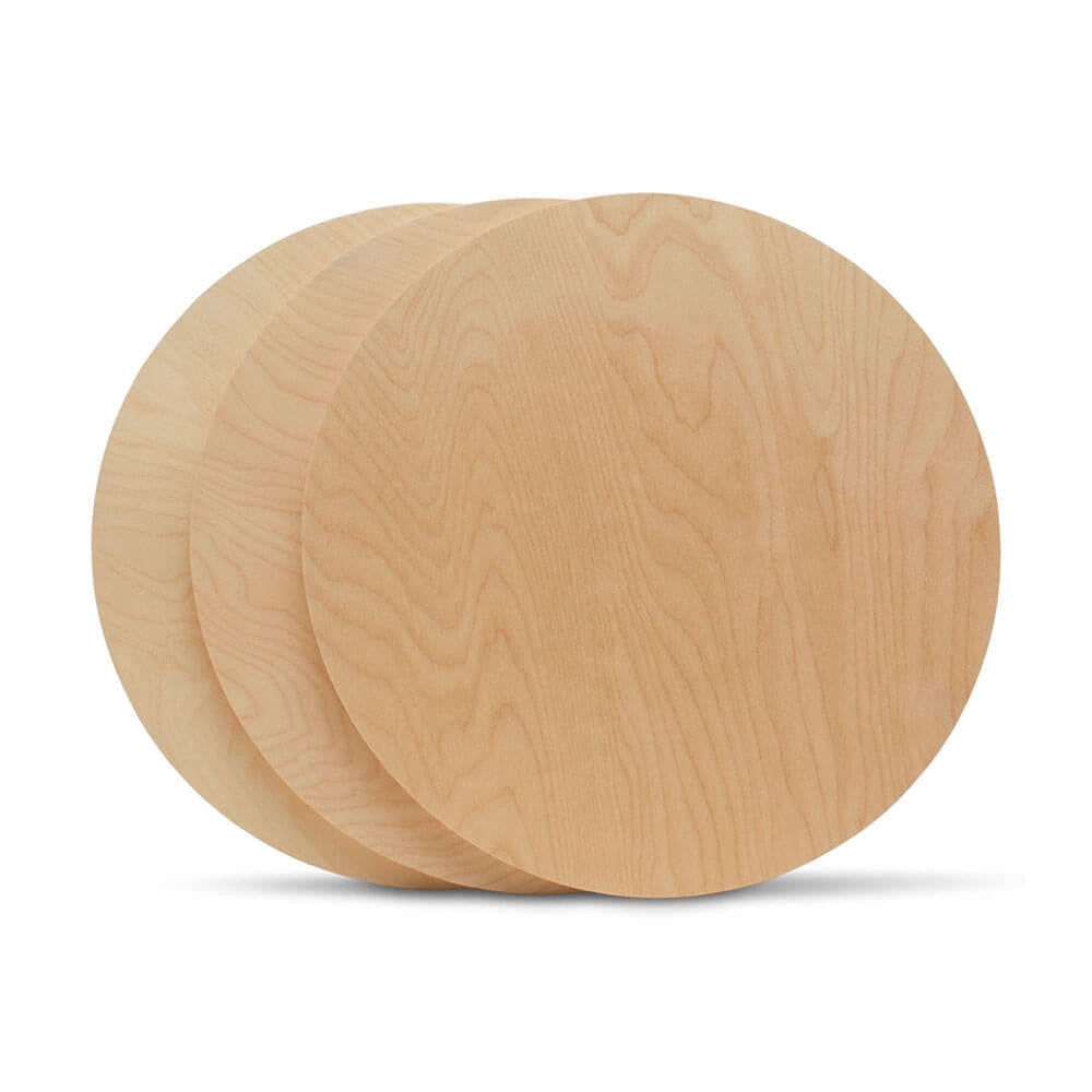 Woodpeckers Crafts 16" Circle Wooden Cutout, 1/2" Thick