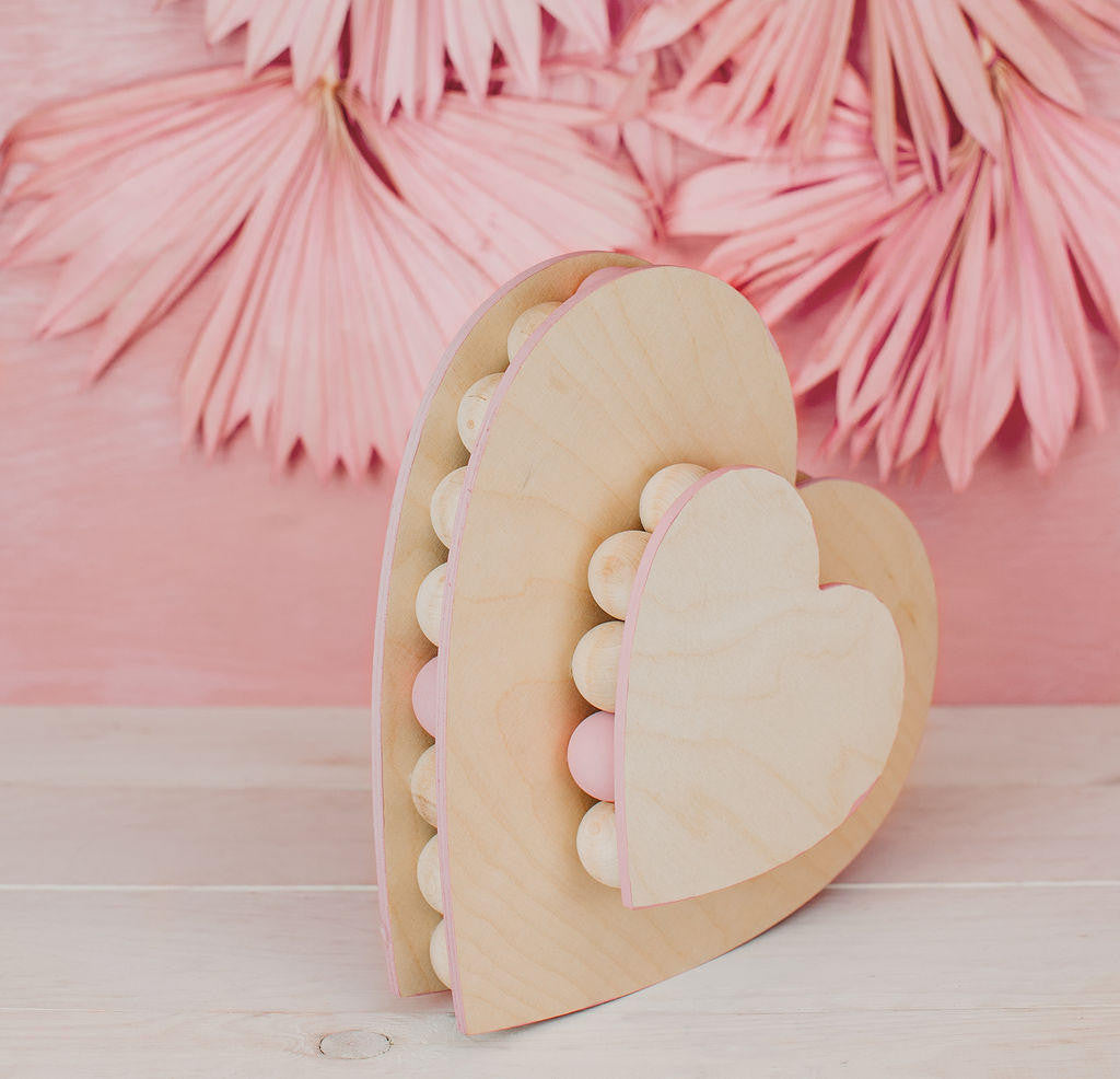 Wooden Heart Cutout (4"- 24")