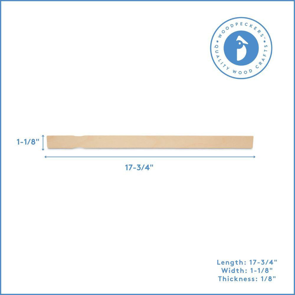 Woodpeckers Crafts 17-3/4" Wood Paint Paddle