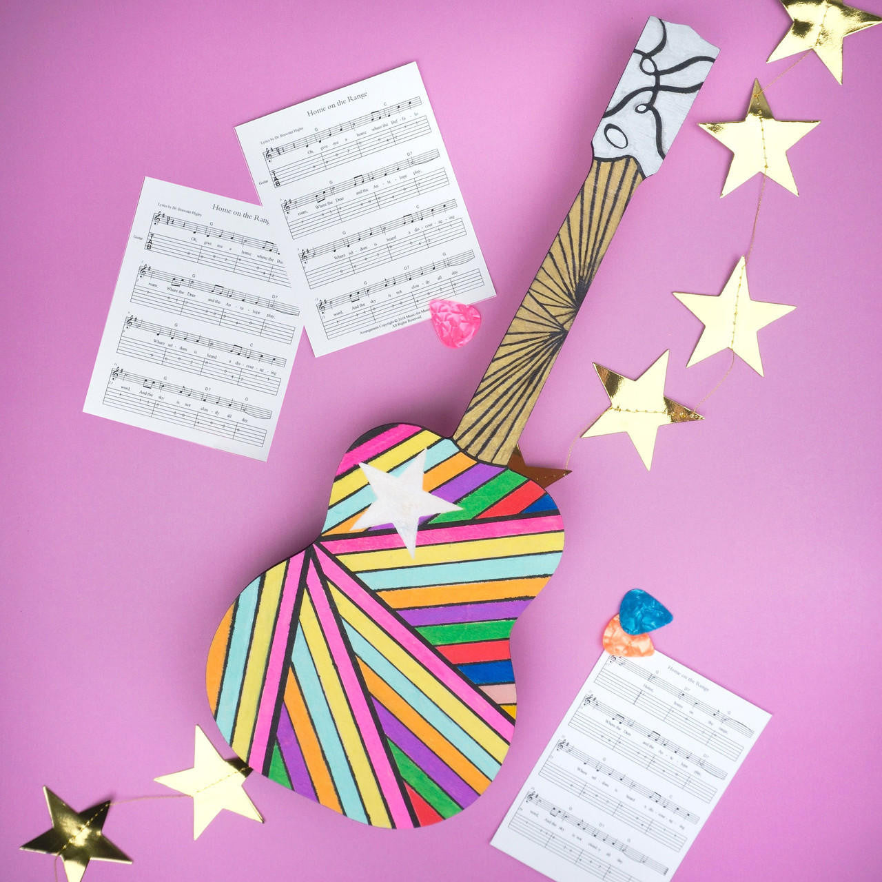 17” Unfinished Guitar Cutout