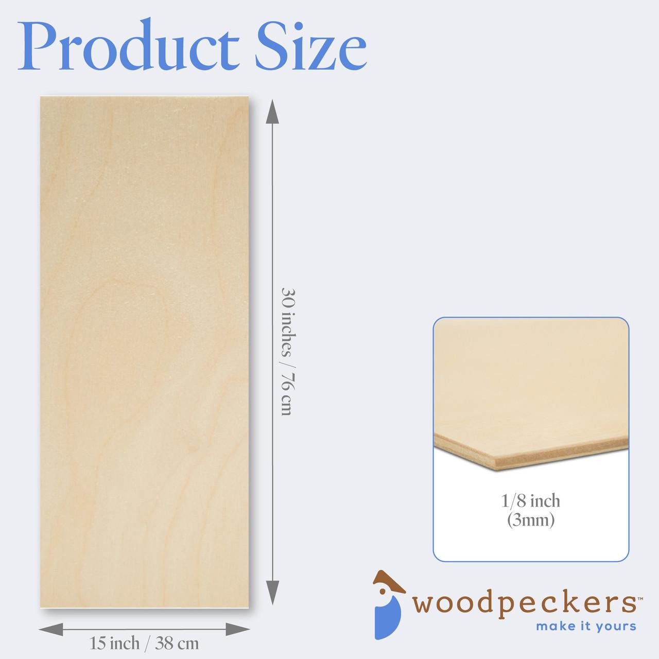 1/8" x 15" x 30" Baltic Birch Sheets B/BB