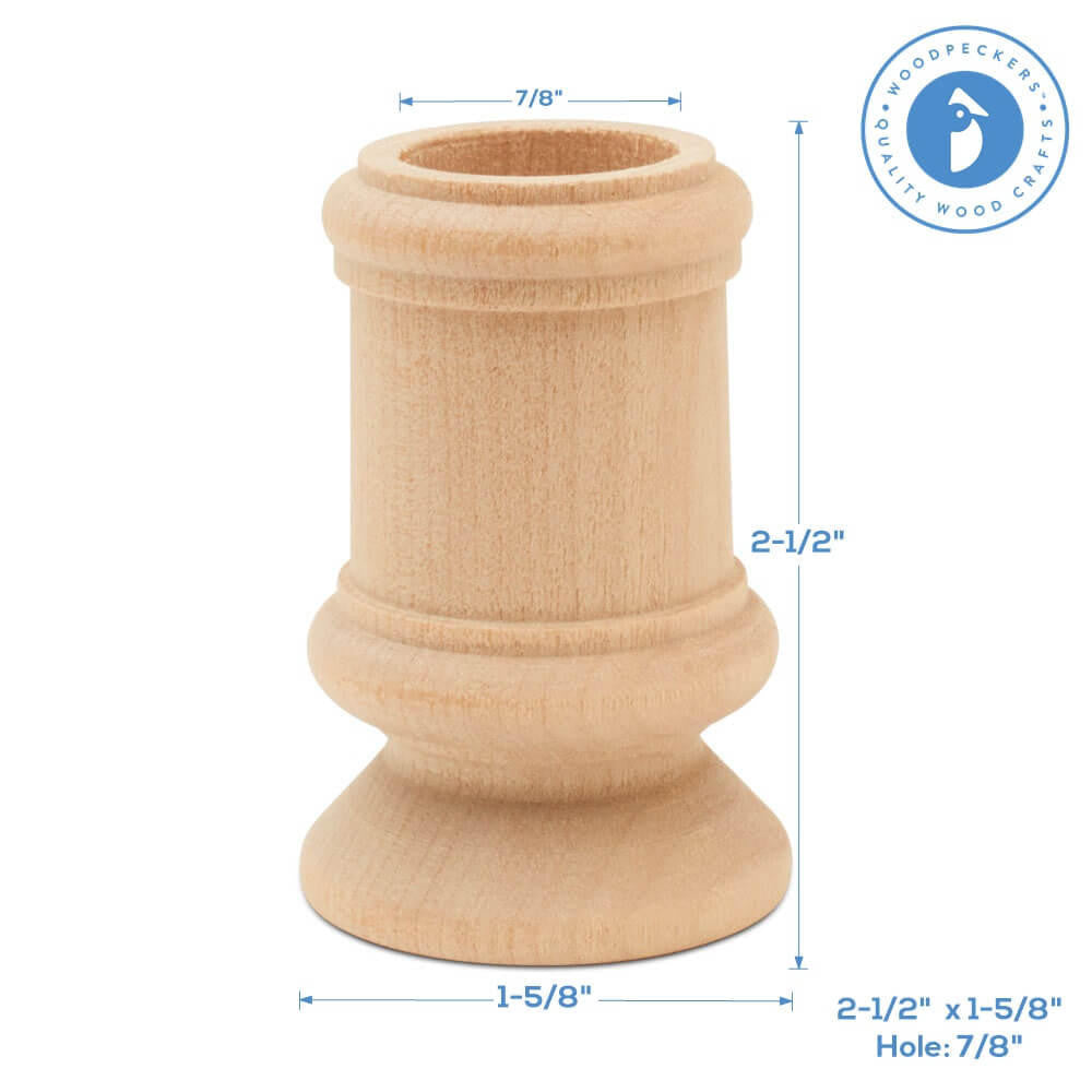 Woodpeckers Crafts 2-1/2" Classic Candle Cup