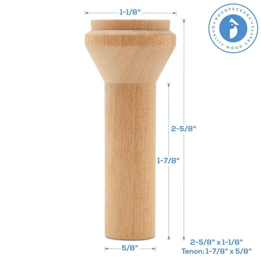 Woodpeckers Crafts 2-1/2" Smokestack