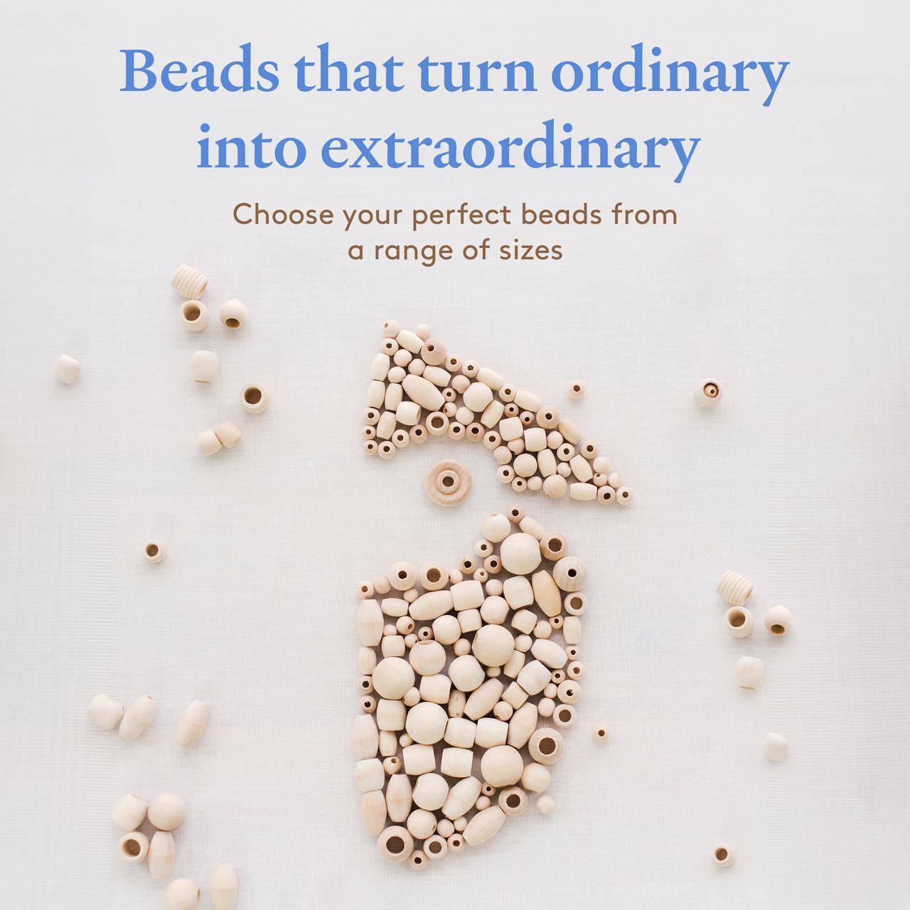 Woodpeckers Crafts 2-1/2" Wood Ball Bead, 5/8" Hole