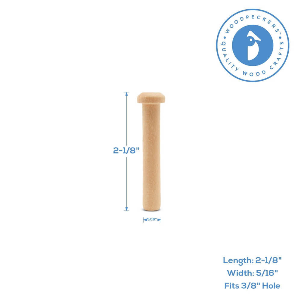 Woodpeckers Crafts 2-1/8" Axle