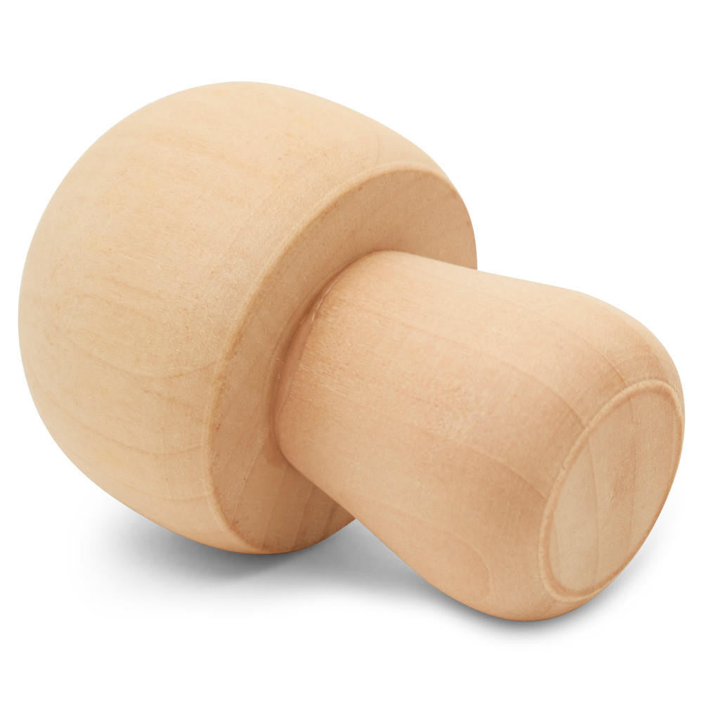 2-3/4" Wood Mushroom